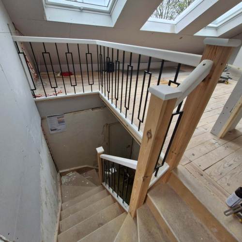 Bespoke wooden staircase
